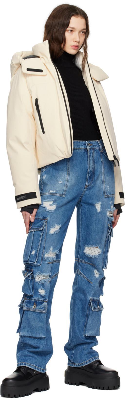 DOLCE & GABBANA Distressed High-rise Straight Jeans In S9001 Variante Abbin