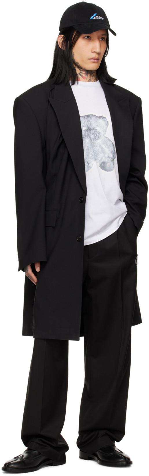 MAISON MARGIELA Black Tabi Monster Lace-up Derbys In H0a71 Variant Black