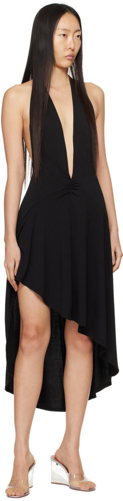 AMINA MUADDI Transparent Lupita Glass Wedge Heeled Sandals