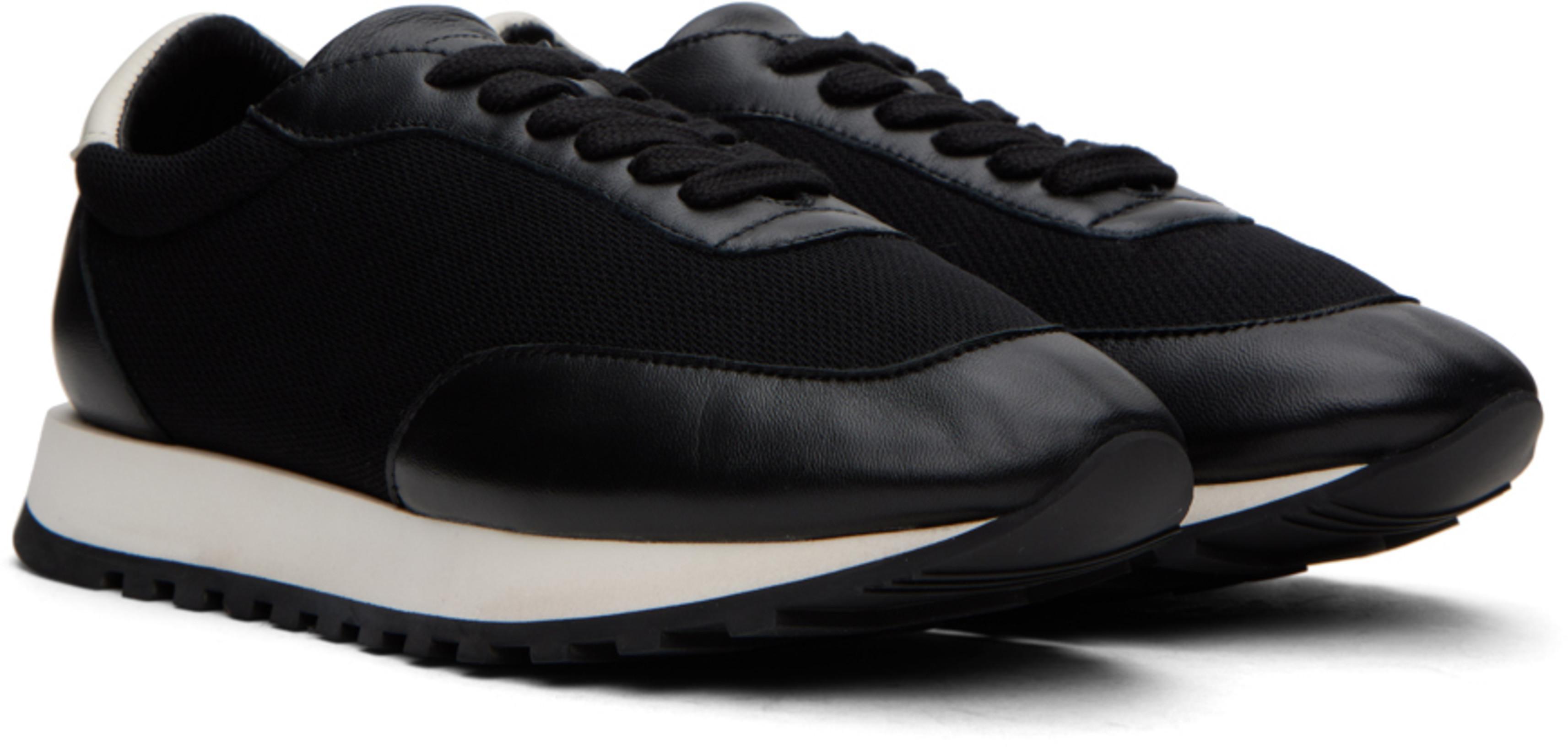 THE ROW Owen Runner Sneakers In Black