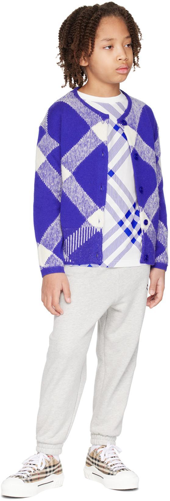 BURBERRY Cotton Sneaker With Vintage Check Pattern In Multi