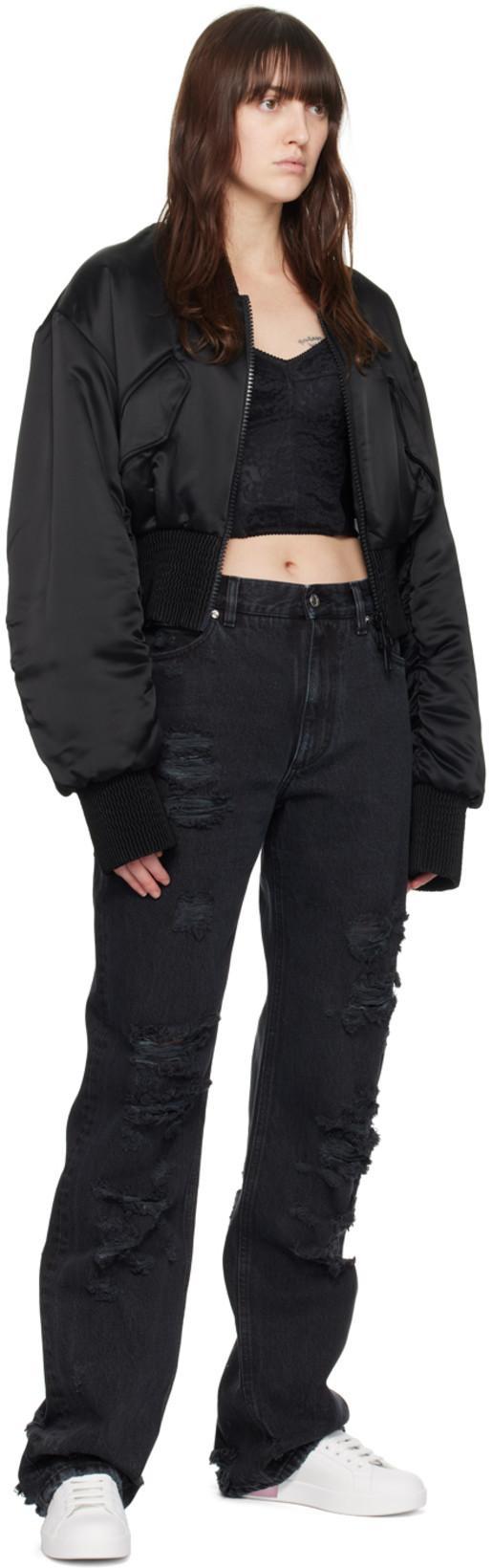 DOLCE & GABBANA Portofino Leather Sneakers In White And Pink In Multi