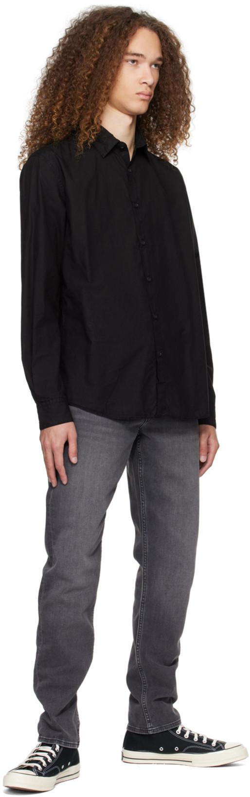 RAG & BONE Fit 2 Authentic Stretch Tanzanite Slim Jean In Black