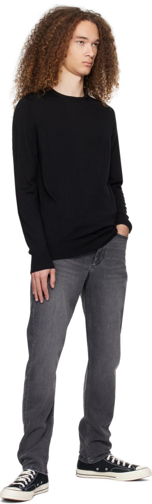 RAG & BONE Fit 2 Authentic Stretch Tanzanite Slim Jean In Black