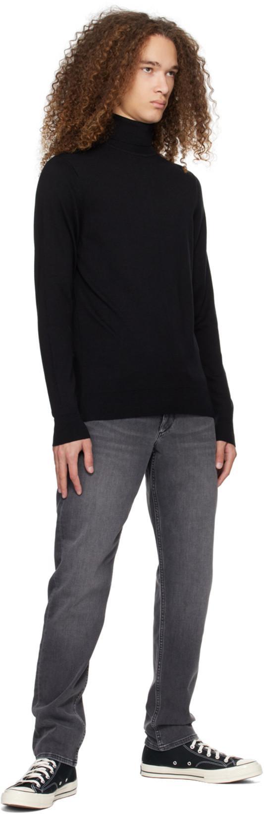 RAG & BONE Fit 2 Authentic Stretch Tanzanite Slim Jean In Black