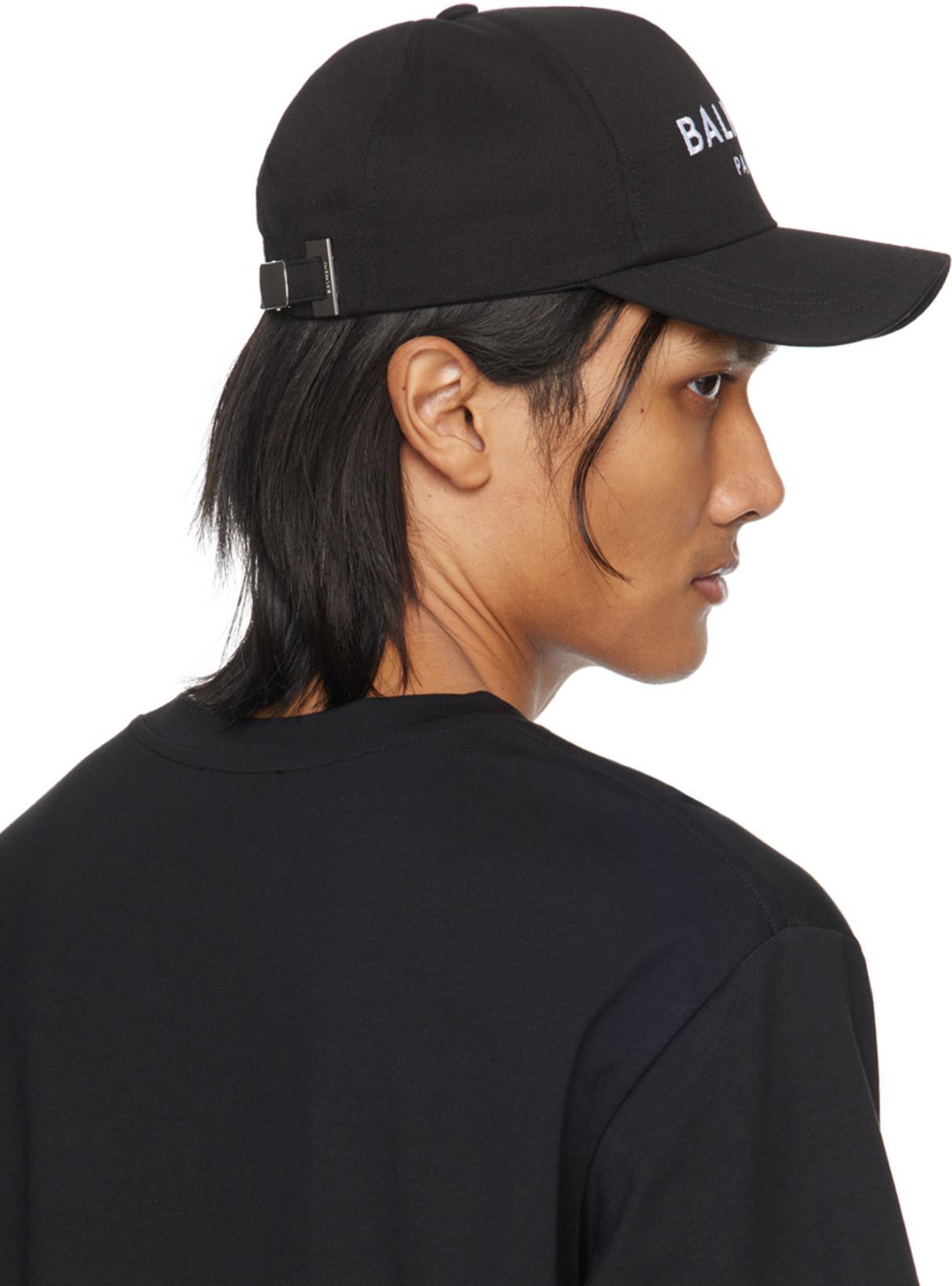 BALMAIN Printed T-shirt - Straight Fit In Black