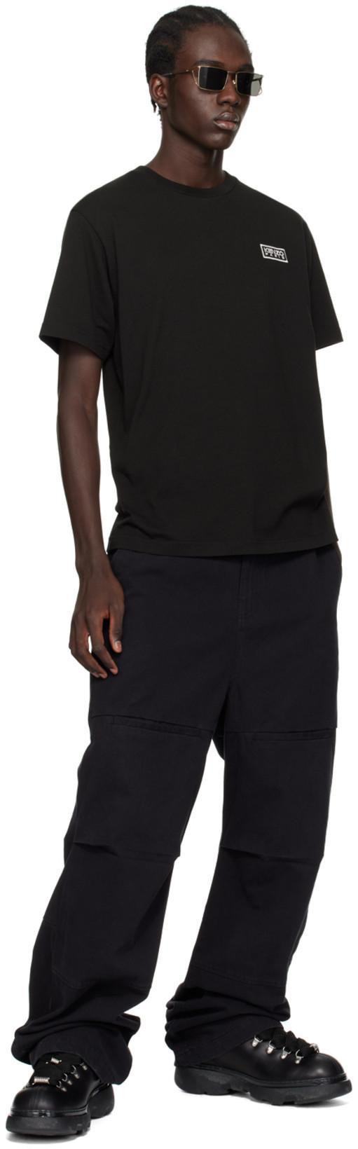 BURBERRY Leather Solid Color Hiking Booties In Black