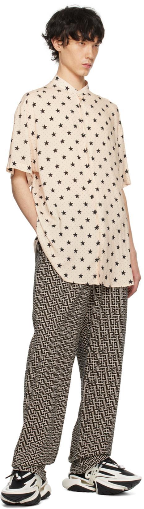 BALMAIN Unicorn Low-top Sneakers In Neoprene And Leather In Black