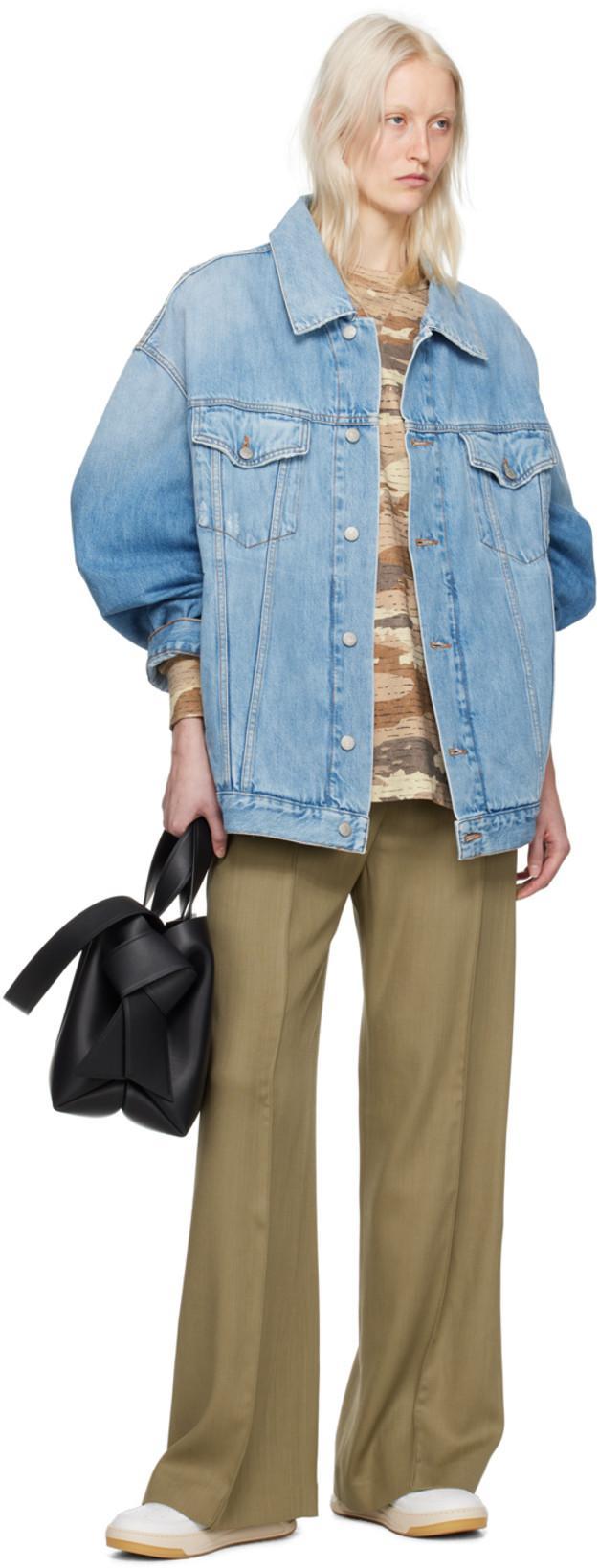 ACNE STUDIOS 20mm Steffey Leather Low Top Sneakers In White