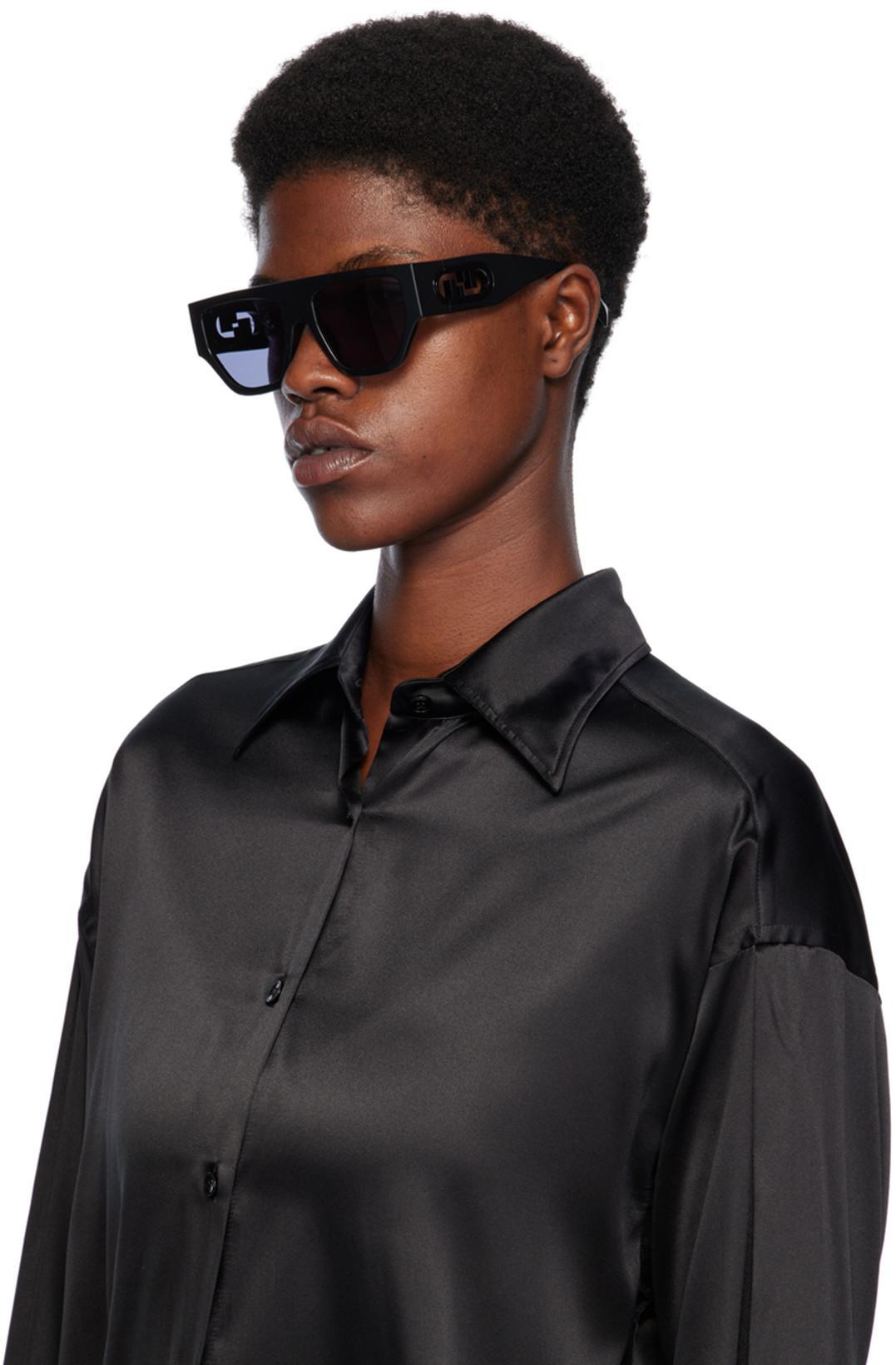TOM FORD Stretch Silk Satin Relaxed Fit Shirt Clothing In Black