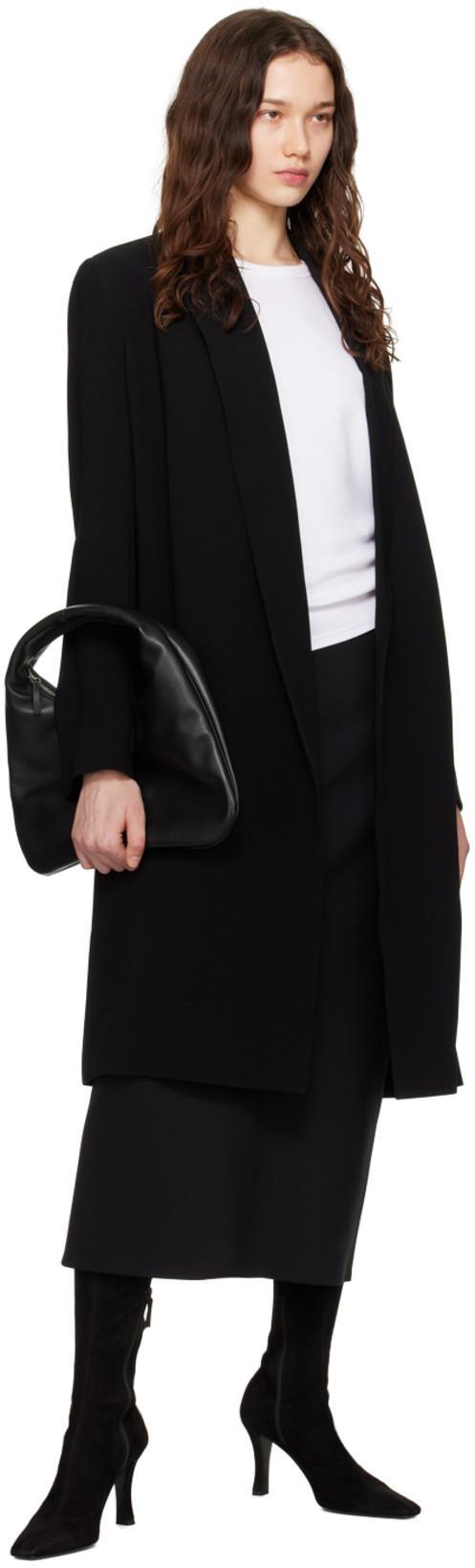 THE ROW Annette Suede Over-the-knee Boots In Black