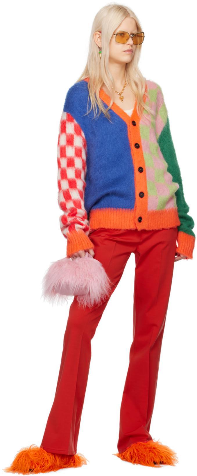 MARNI Ssense Exclusive Orange Fussbett Sabot Loafers In 00r17 Orange