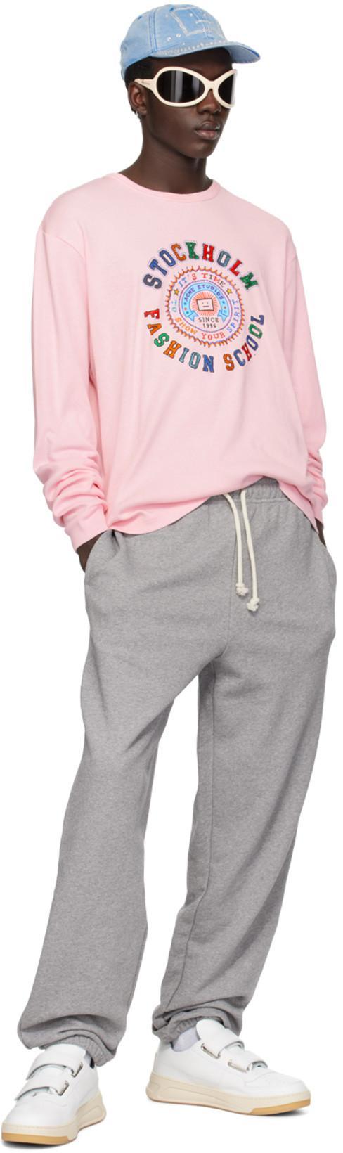 ACNE STUDIOS Crystals Logo Cap In Blue