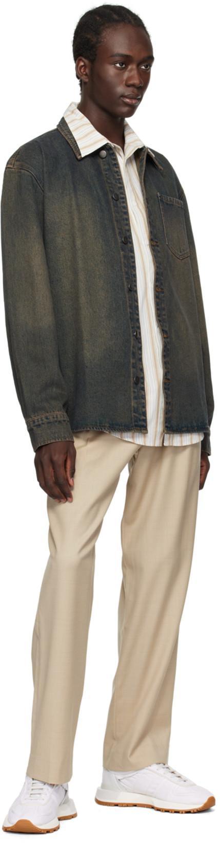 MAISON MARGIELA White Leather Sneakers