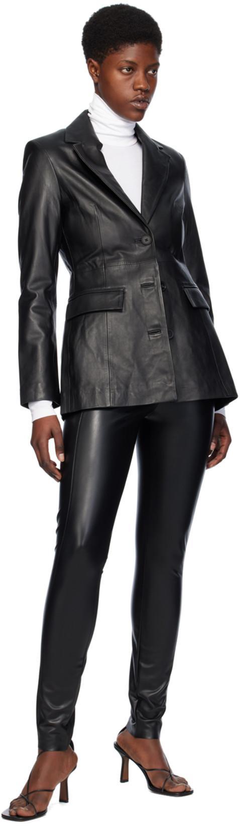 NEOUS Alphard Pin Buckle High-heeled Sandals In Black