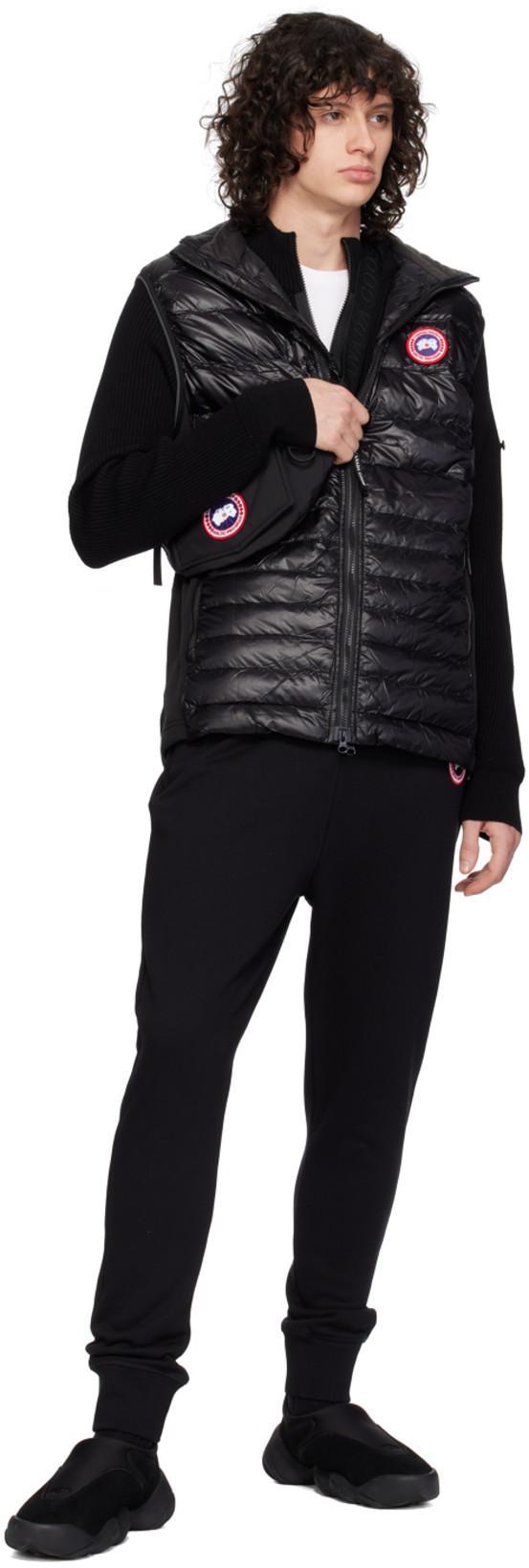 CANADA GOOSE Black Cotton Sweatpants