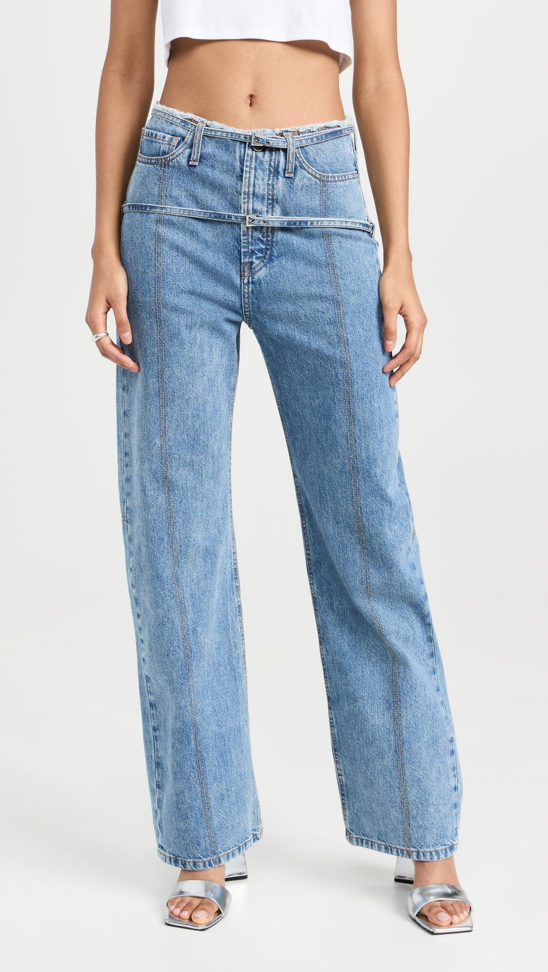 JACQUEMUS Le De Nimes Caraco Jean In Blue