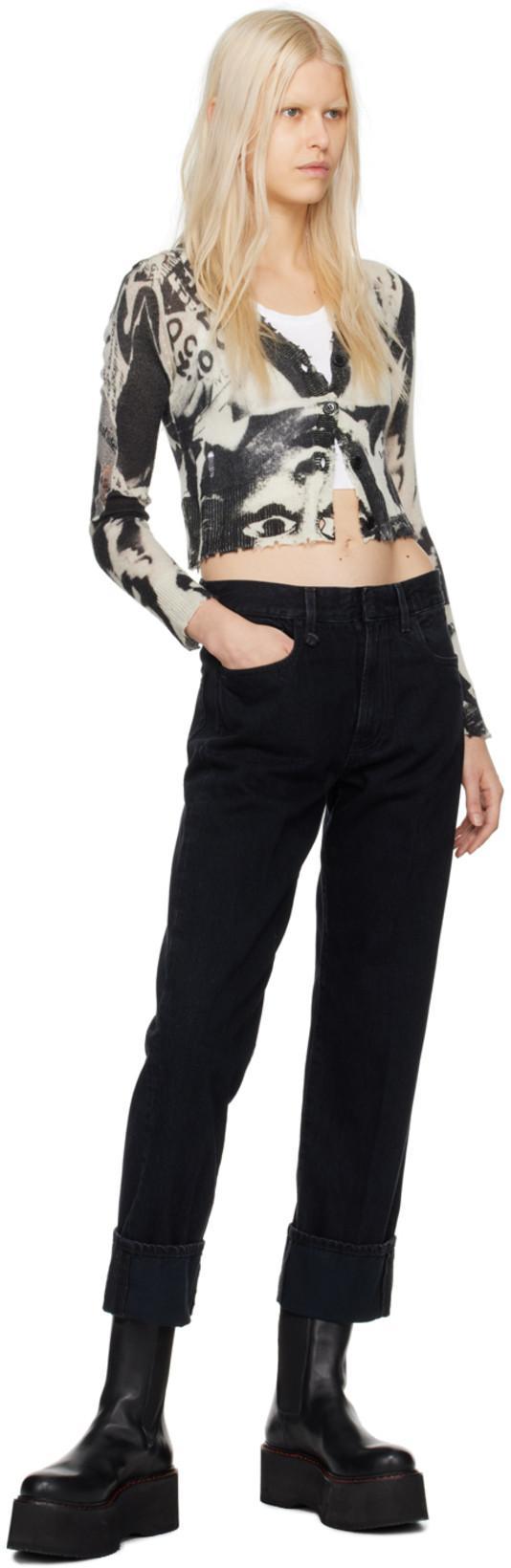 AGOLDE Poppy Cotton-blend Cropped Tank Top In White