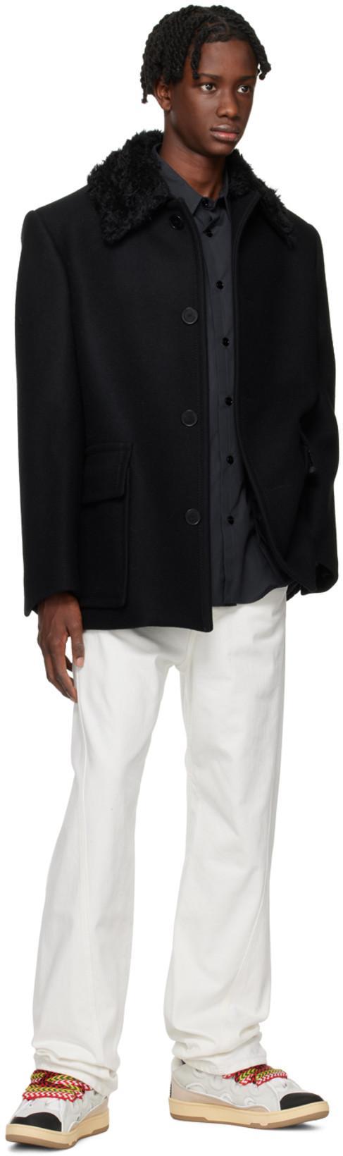 LANVIN Leather Sneakers With Unique Lacing System In Multi