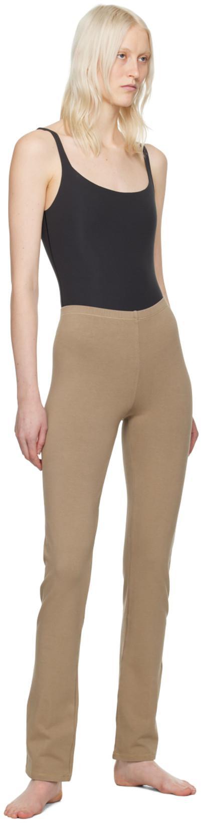 SKIMS Fits Everybody Square Neck Bodysuit In Black