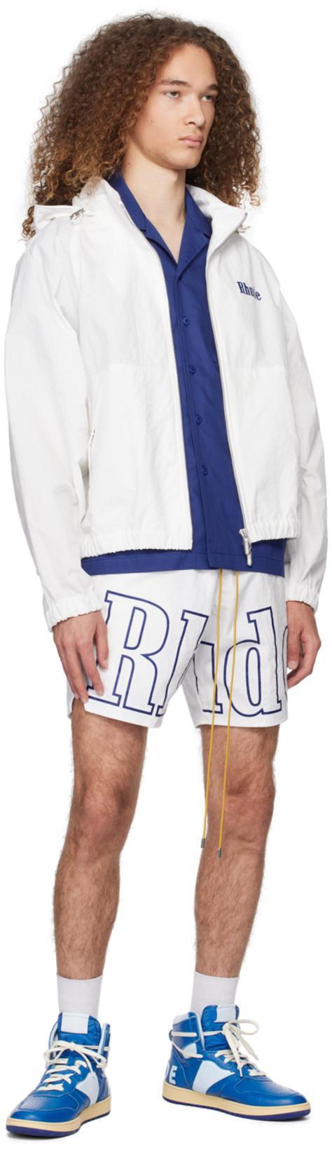 RHUDE Palm Track Jacket Clothing In White