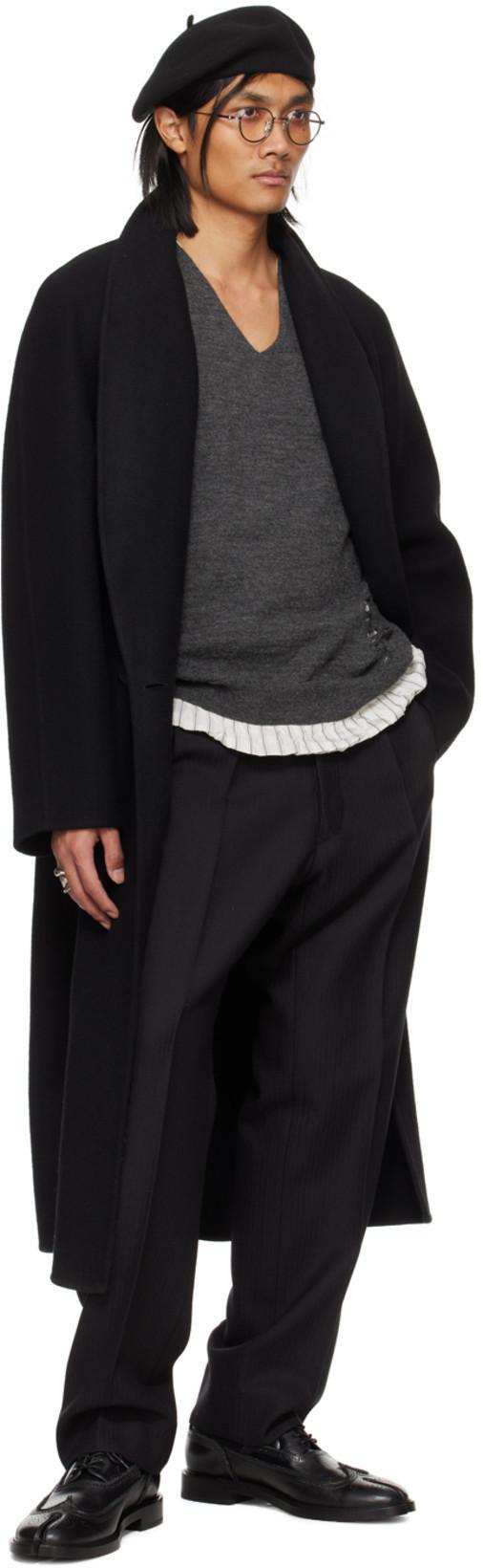 MAISON MARGIELA Black Tabi Monster Lace-up Derbys In H0a71 Variant Black