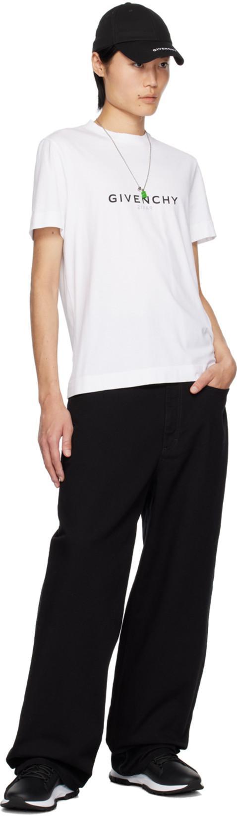 GIVENCHY Men White Cotton T-shirt