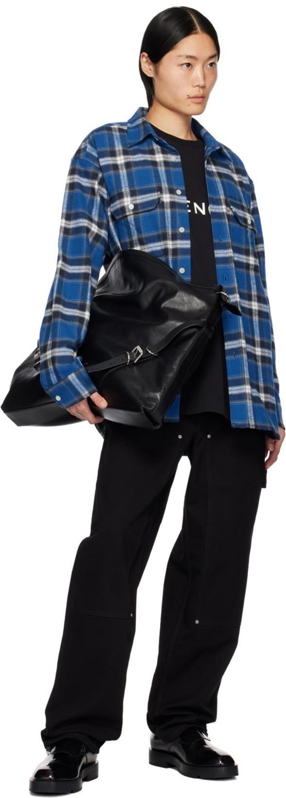 GIVENCHY Logo Print Cotton T-shirt In Black