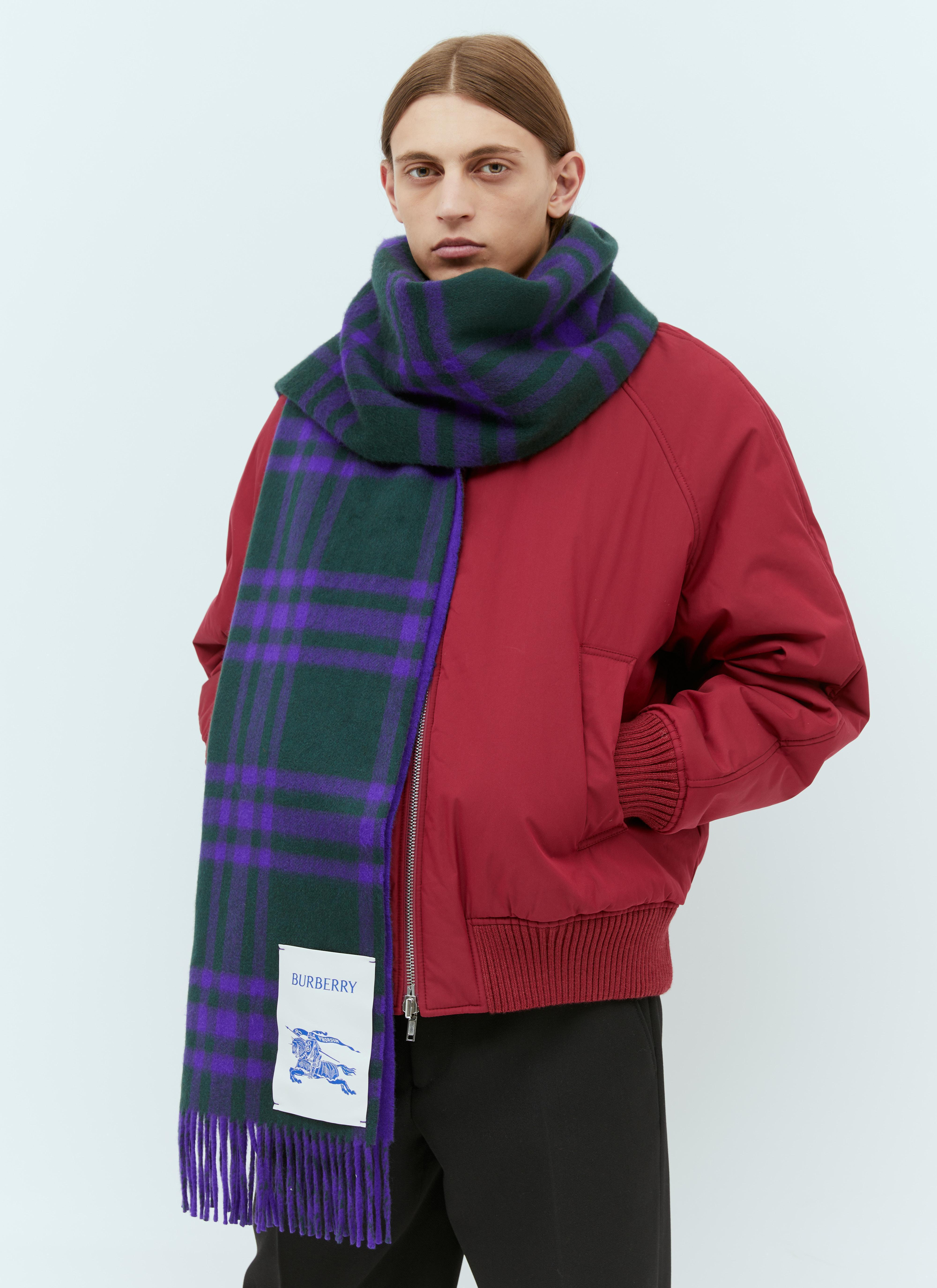 BURBERRY Reversible Bomber Jacket In Ripple Check