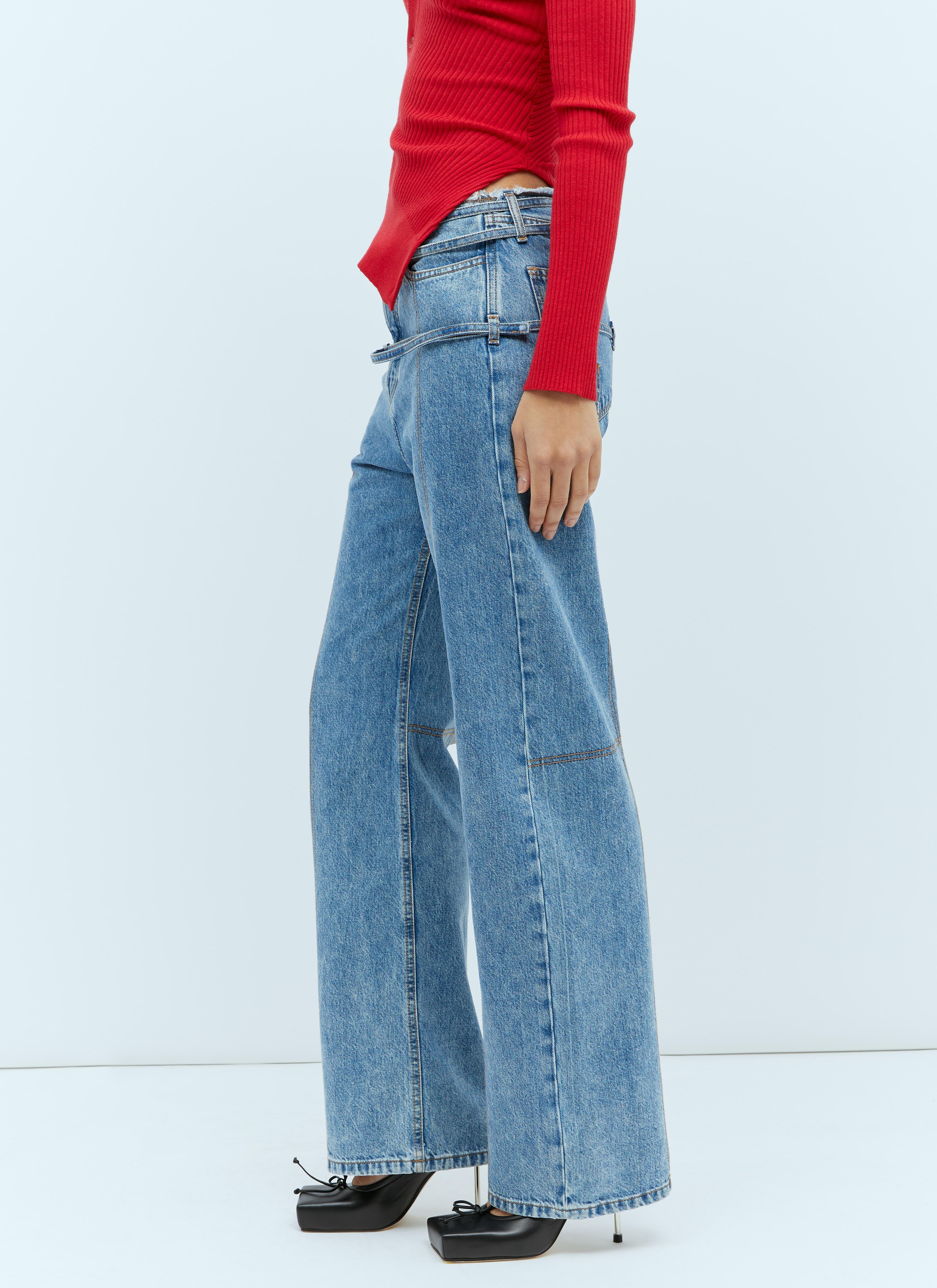 JACQUEMUS Le De Nimes Caraco Jean In Blue