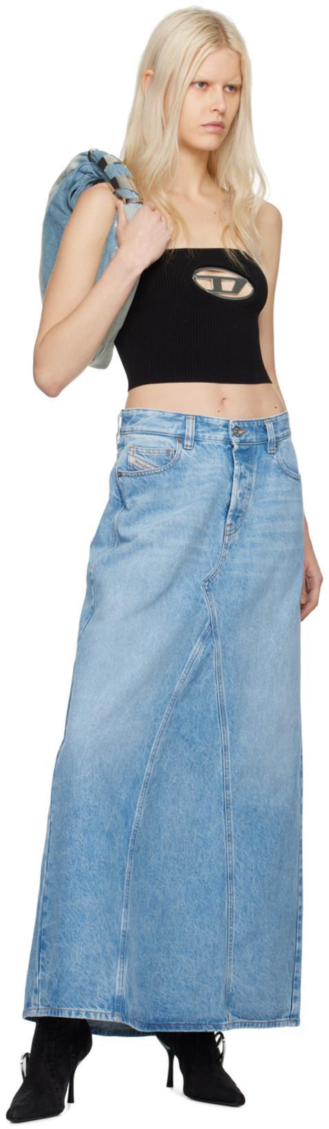 DIESEL Clarksvillex Sleeveless Top In Nero