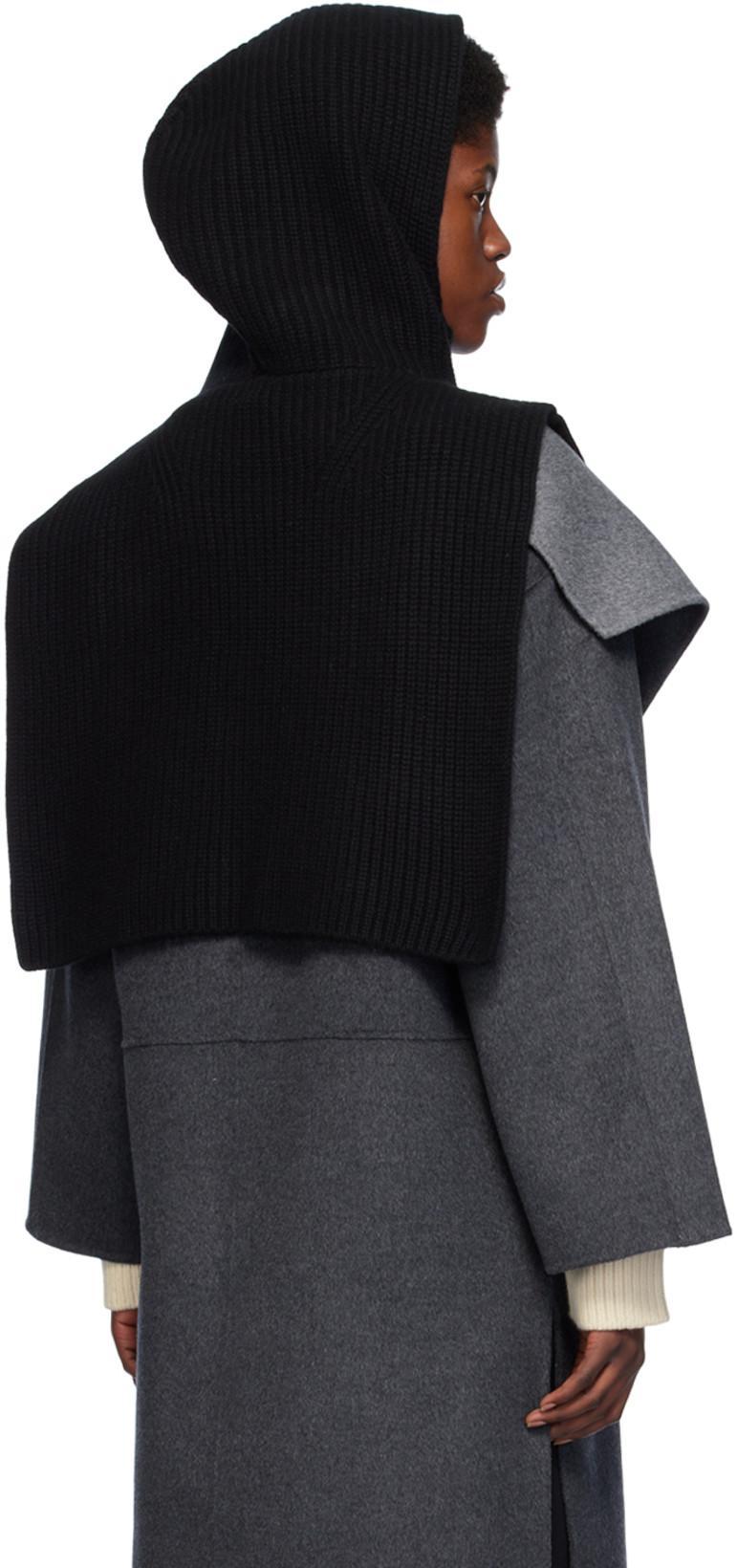 TOTÊME Signature Wool-cashmere Coat In Dark Grey Melange
