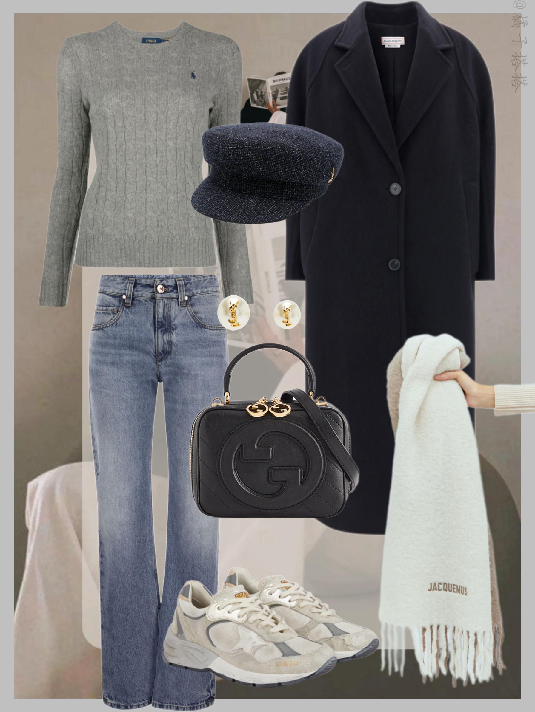 ALEXANDER MCQUEEN Double-breasted Wool Blend Coat With Buckle Detail In Black