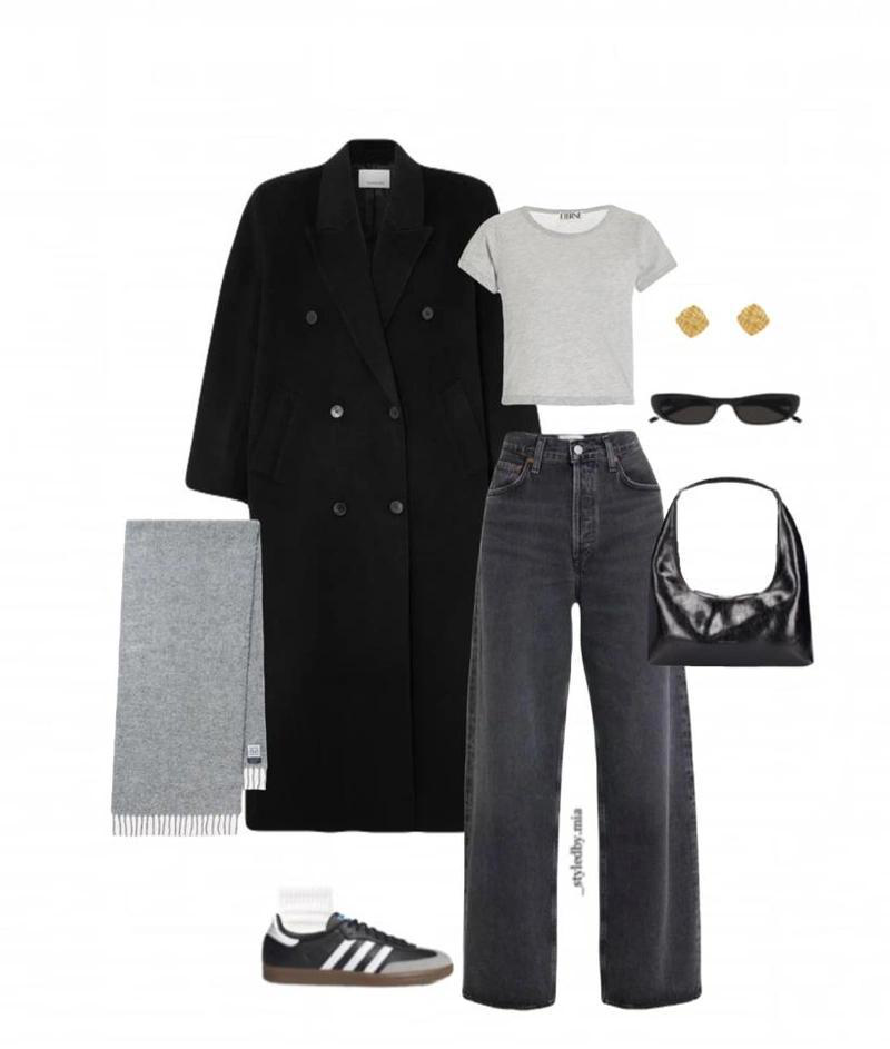 AGOLDE 90s Pinch Straight-leg Jeans In Black