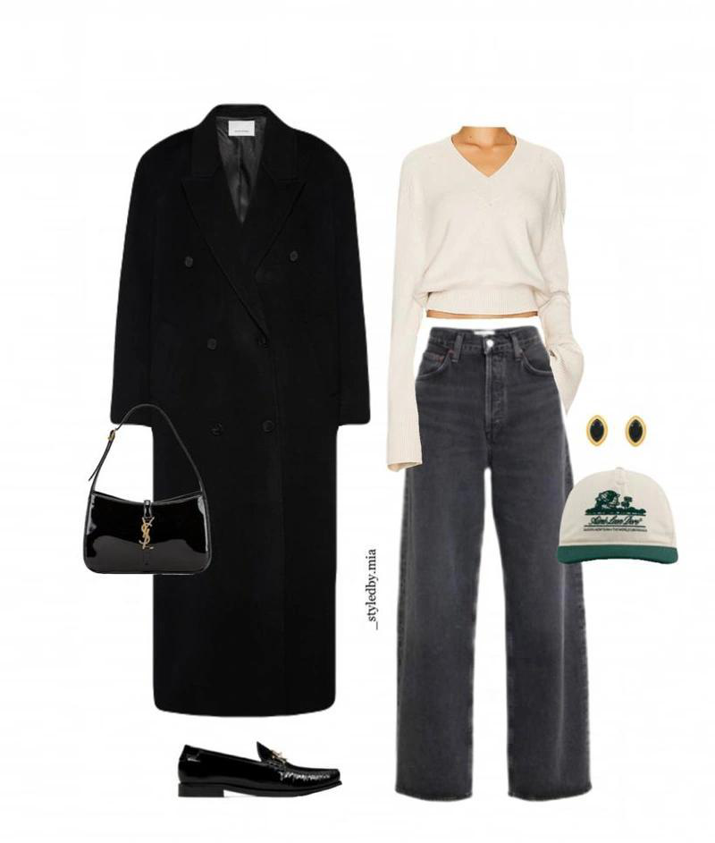 AGOLDE 90s Pinch Straight-leg Jeans In Black