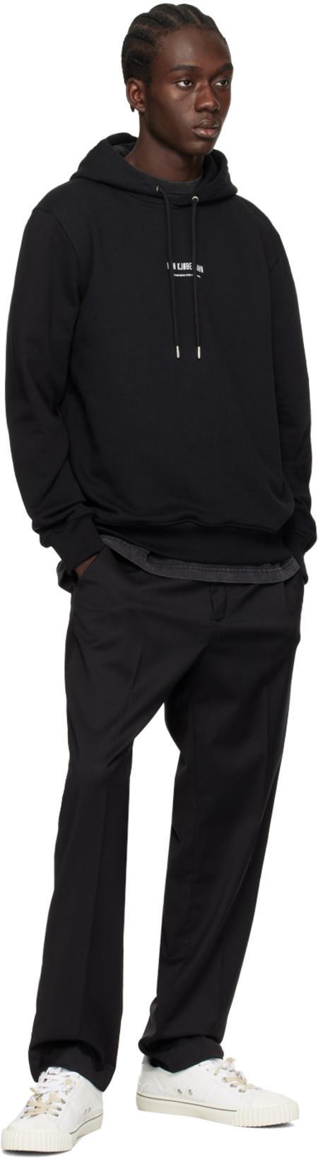 HAN KJOBENHAVN Black Single Suit Trousers