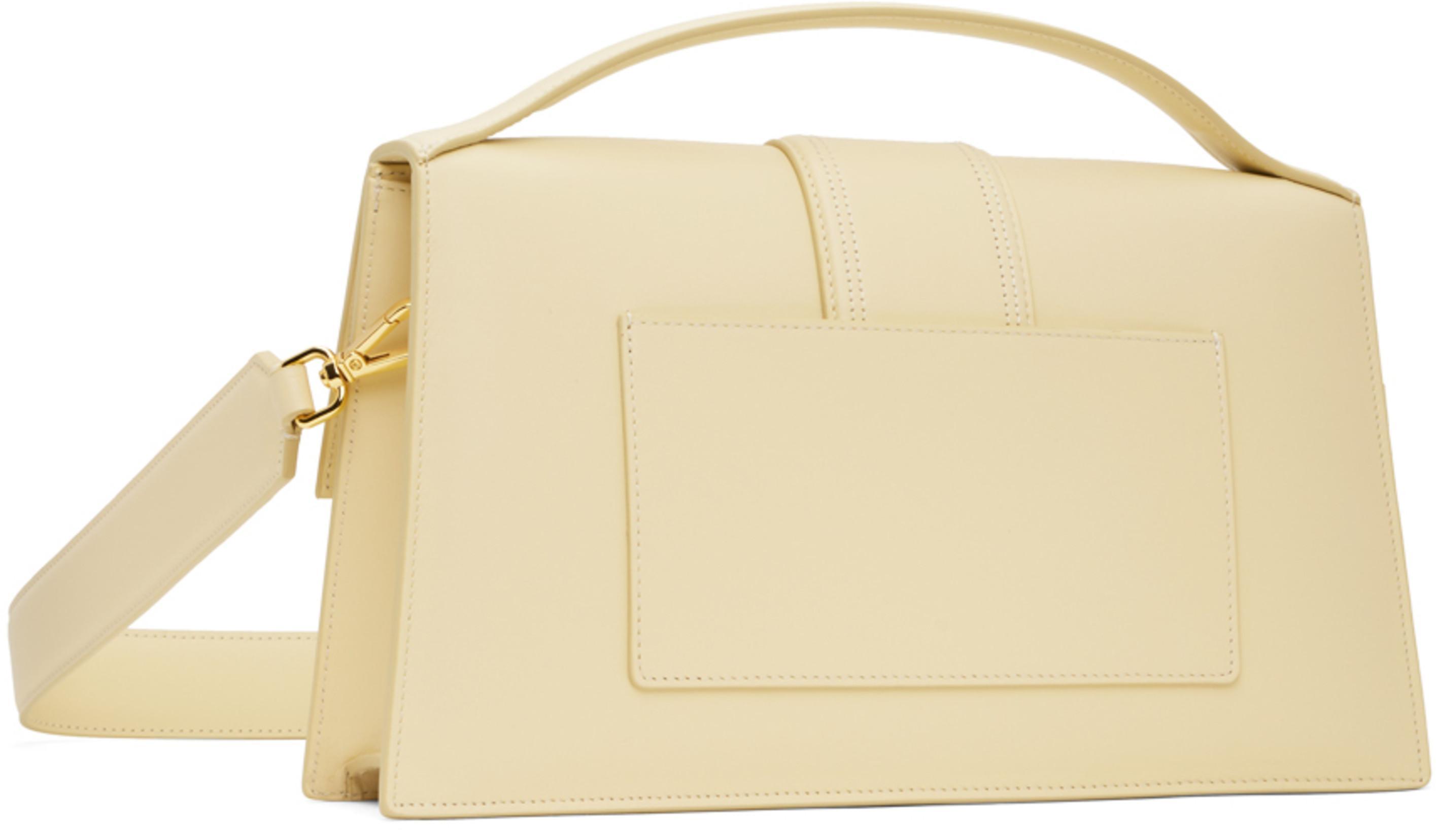 JACQUEMUS Off-white Les Classiques 'le Bambinou' Bag In 120 Ivory