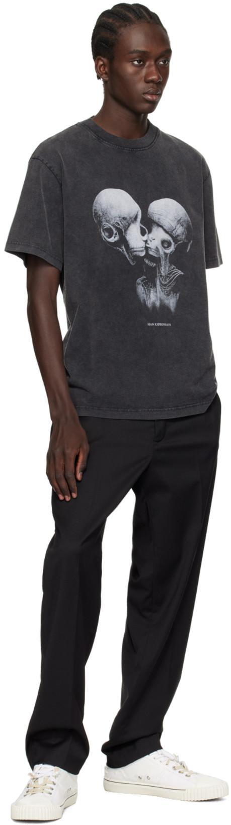 HAN KJOBENHAVN Black Single Suit Trousers