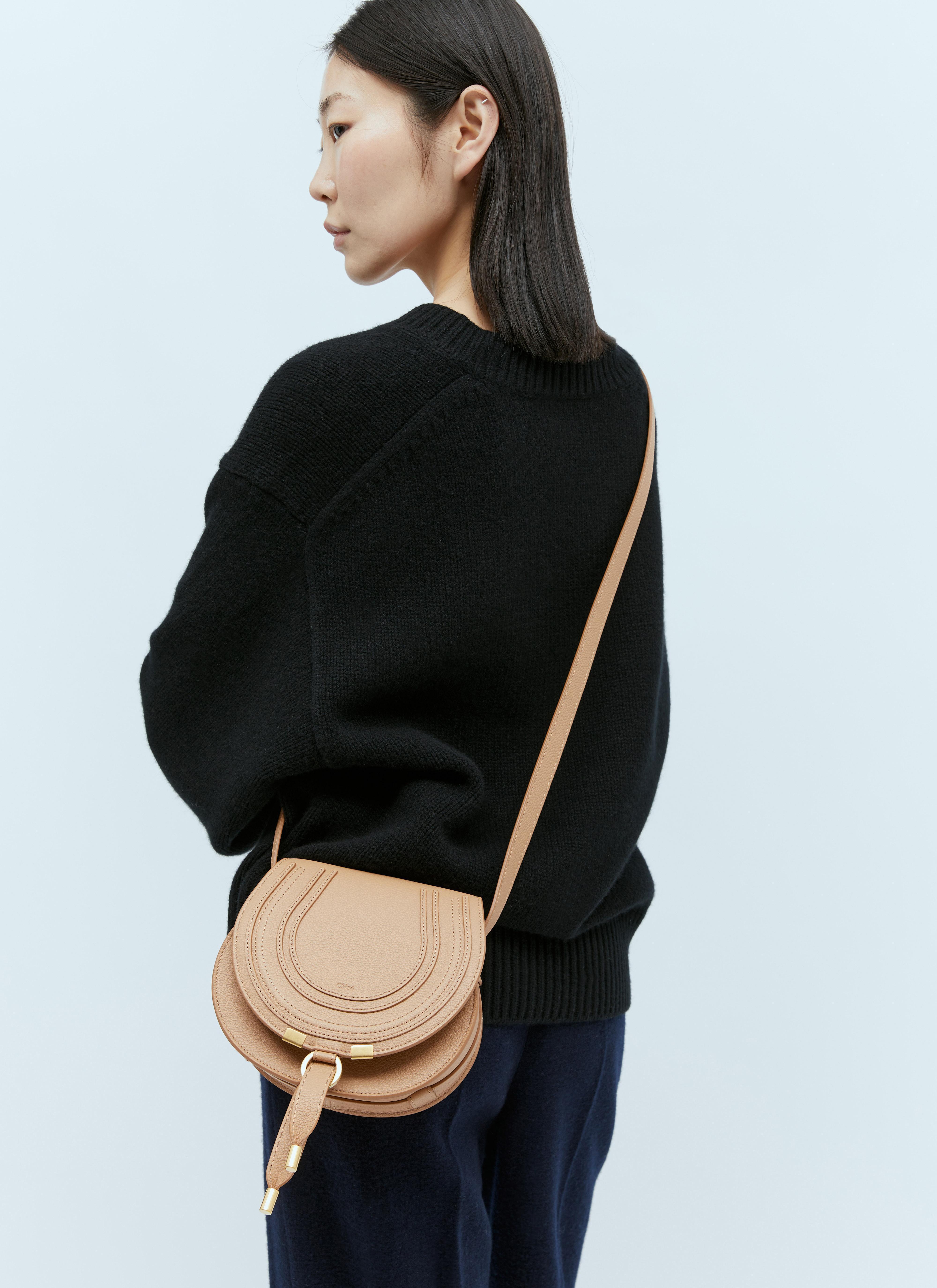 CHLOÉ Nama Platform Light Brown Mesh Sneakers In Brun