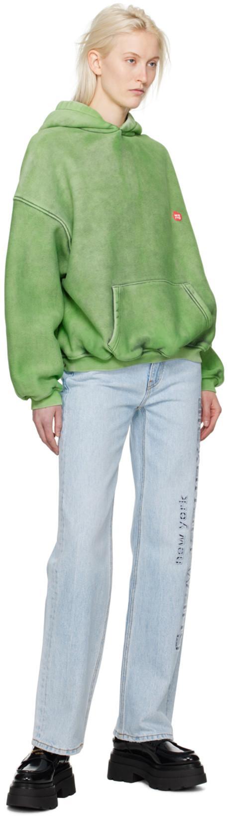 ALEXANDER WANG Carter Patent-leather Platform Loafers In Black