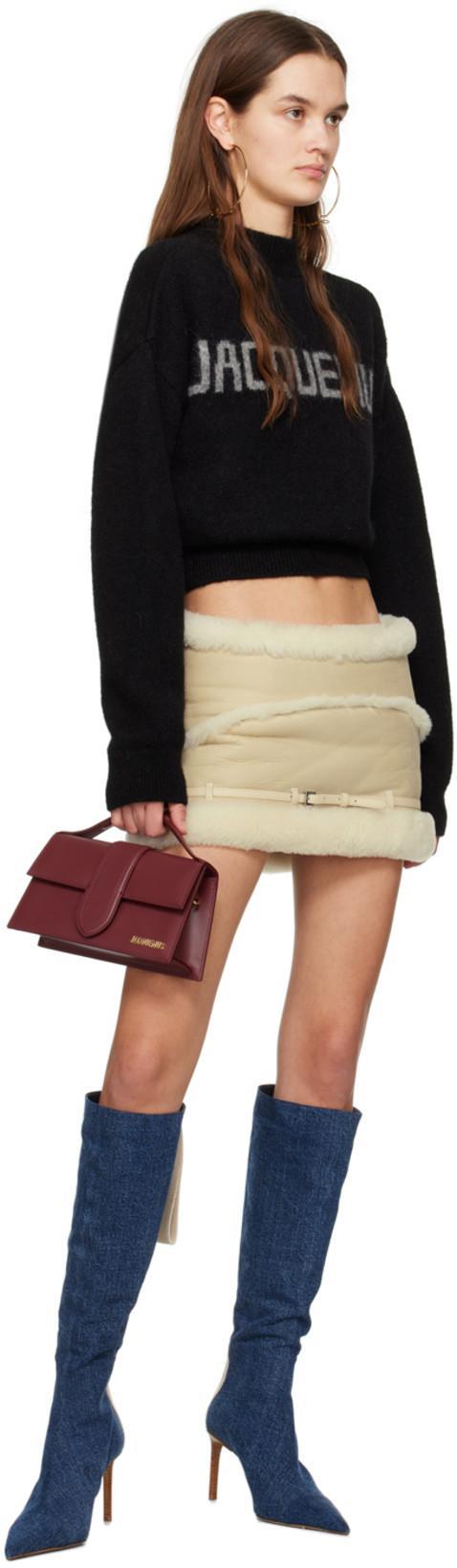 JACQUEMUS Black Les Classiques 'la Maille ' Sweater In 990 Black