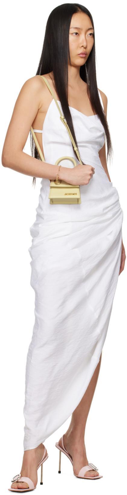 JACQUEMUS Le Grand Chiquito Tote Bag In White