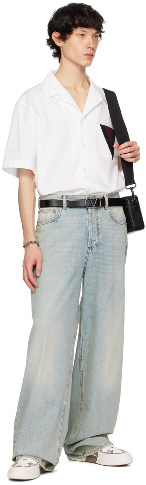 VALENTINO GARAVANI Low-top Calfskin Vl7n Sneaker In Multicolor