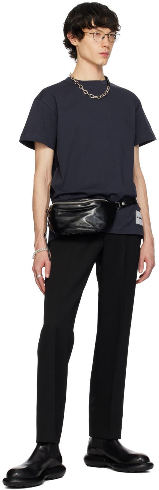 JIL SANDER Cuscion Boots In Black