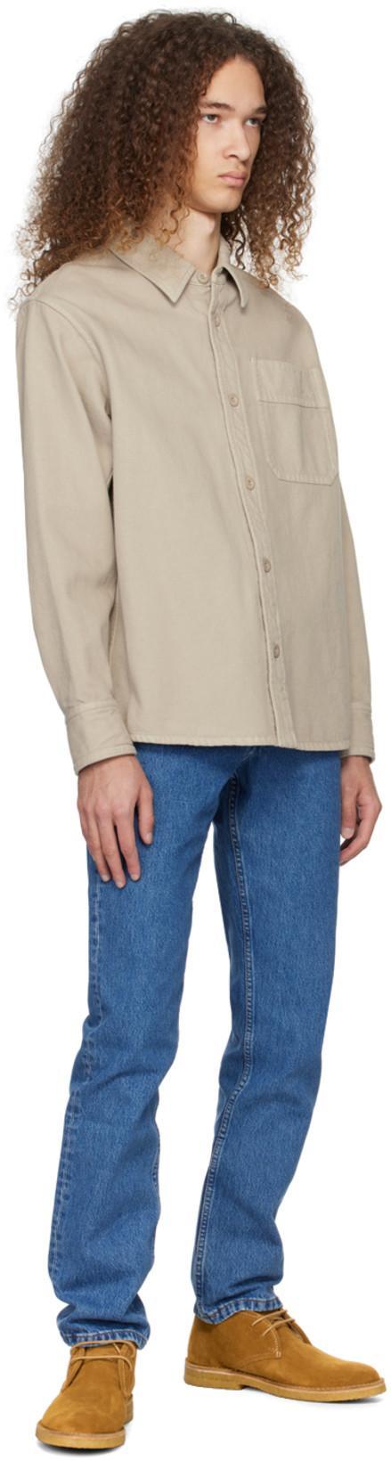 APC A.p.c. Relaxed Jeans In Blue