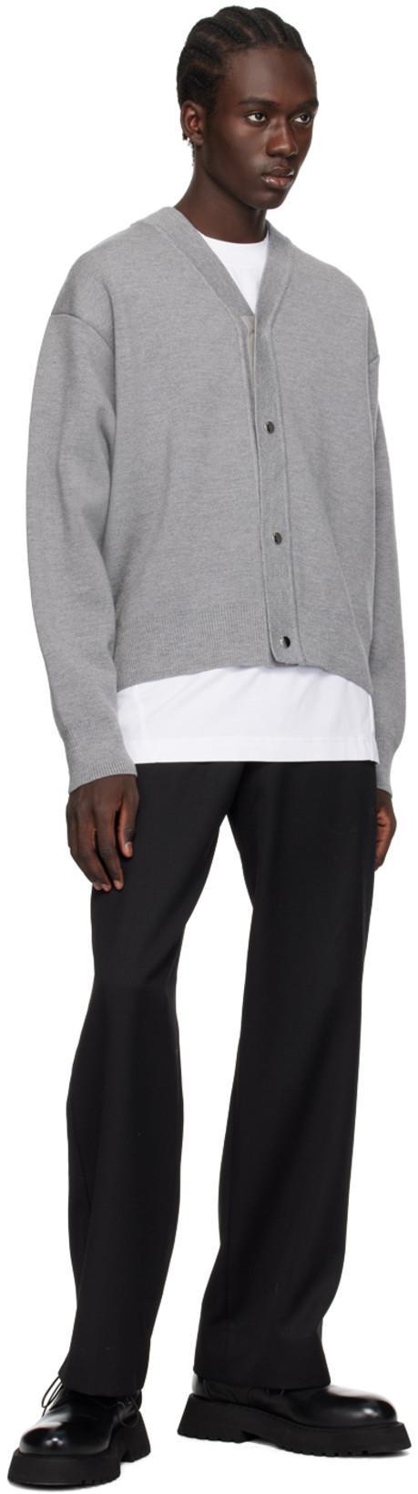 JACQUEMUS Le T-shirt Typo Long-sleeve Cotton T-shirt In White