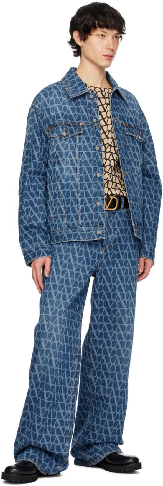 VALENTINO Vlogo Denim Jacket