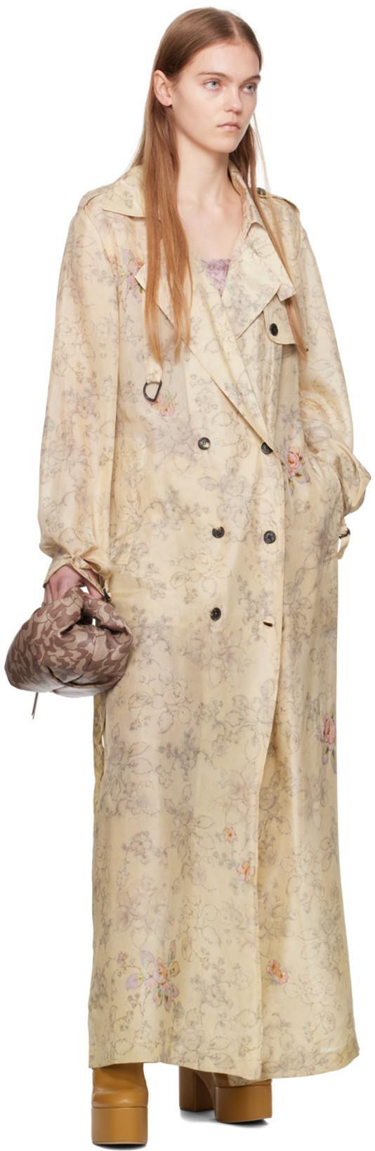 DRIES VAN NOTEN Yellow Platform Boots In 203 Mustard