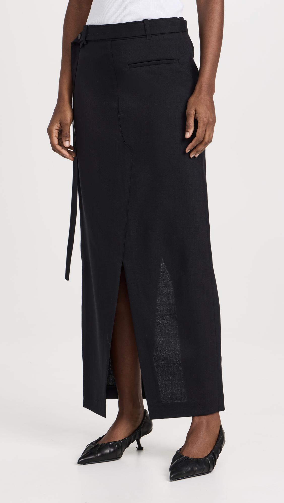 WARDROBE.NYC Women's Low Rise Denim Jeans In Blue