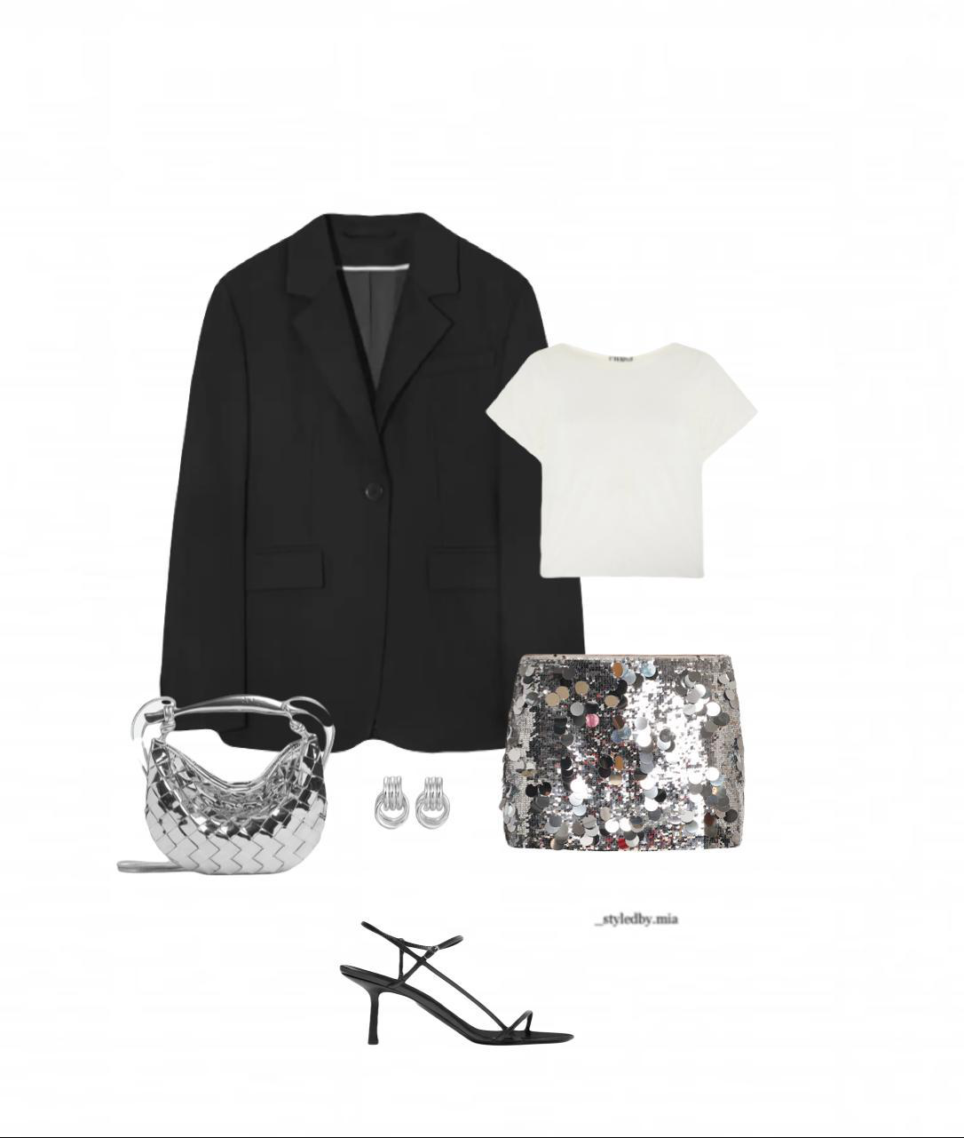 THE ROW Bare Black Leather Sandals